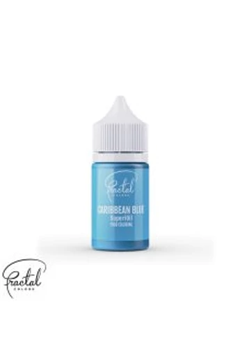 Olaj alapú élelmiszer színezék : Karibi kék / Caribbean blue, Fractal, 30 gr. Olaj alapú élelmiszer színezék : Karibi kék / Caribbean blue, Fractal, 30 gr.