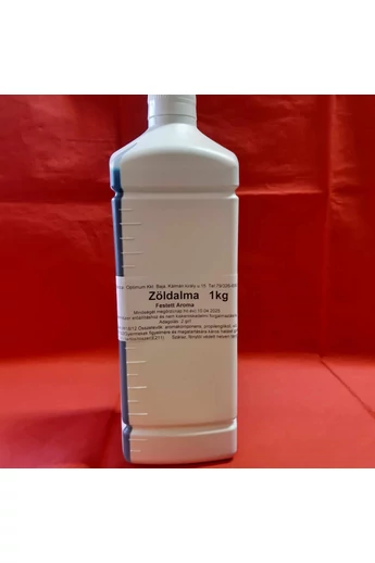 Hókristály aroma Zöldalma ízű jégkása aroma 1 kg