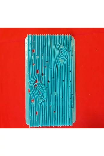 Marcipán, fondan mintázó : fakéreg