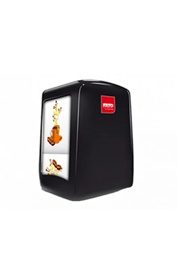 Fagyiszalvéta tartó műanyag fekete