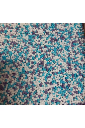 Díszítőcukor, nonpareil, "Elza mix", 10 dkg./csg.