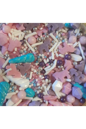 Díszítőcukor cukorgyöngy Unikornis mix 5 dkg./csg.