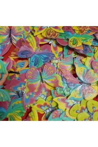 Ostya lepke/pillangó átm. 5 cm (10 db/cs)