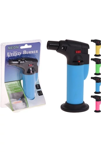 Flambírozó szakács fáklya 11,5 cm színes nyél