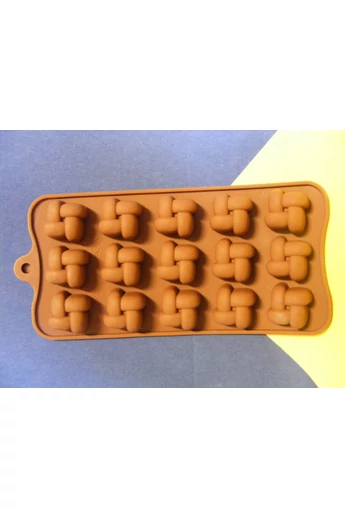 Bonbon forma szilikon Fonott 15 db-os