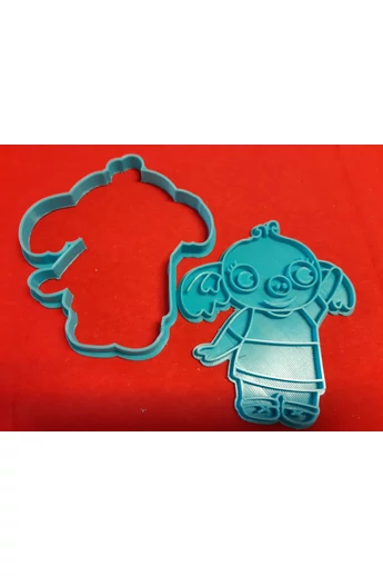 Sütiszaggató PLA 2 db-os Bing nyuszi Sula kiszúró+ nyomda 100 x 90 mm Sütiszaggató PLA 2 db-os Bing nyuszi Sula kiszúró+ nyomda 100 x 90 mm