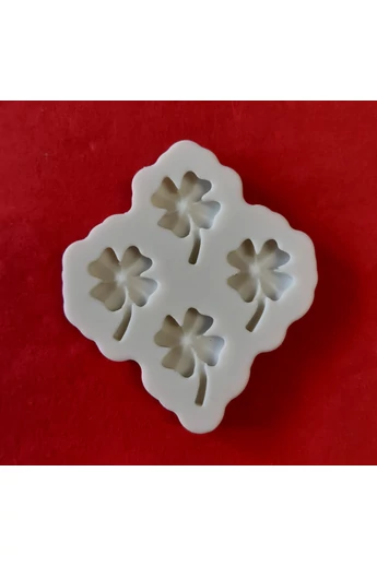 Szilikon formázó : lóhere minta