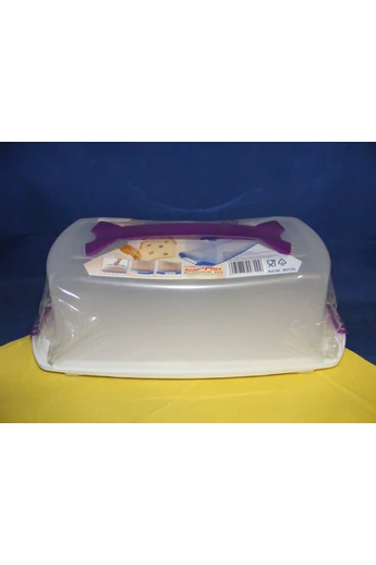 Kemény műanyag süteménybúra Zsúr Flair party