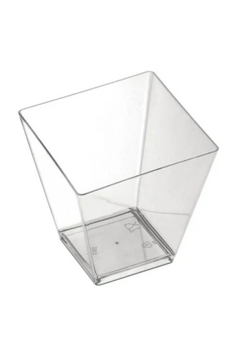 Desszertes tálka műanyag PAGODA 72 x 72 mm 150 ml 12 db/cs Desszertes tálka műanyag PAGODA 72 x 72 mm 150 ml 12 db/cs