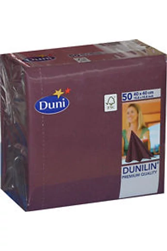 DUNI szalvéta 40x40cm Classic Plum/Szilva 4-rétegű 50db/cs