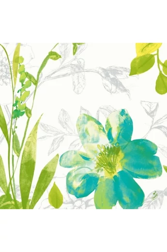 DUNI szalvéta  40x40cm SOFT SUMMERTIME BLUE 6 x 60 db/karton