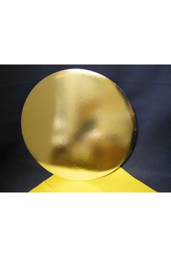 Kartontálca ezüst alátét  kör 340 mm