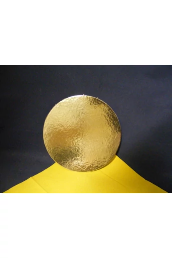 Kartontálca  EZÜST alátét  kör VASTAG  200mm