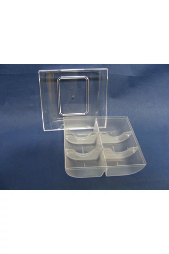 Muanyag Macaron doboz 10 x 9,5 x 6 cm policarbonát 6 db-os átlátszó Muanyag Macaron doboz 10 x 9,5 x 6 cm policarbonát 6 db-os átlátszó