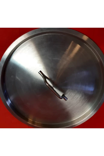 Fedő rozsdamentes 32 cm