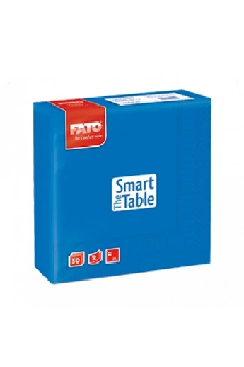 2-rétegű szalvéta, 33 x 33 cm, KÖZÉP KÉK  50 db/cs 24 cs/#