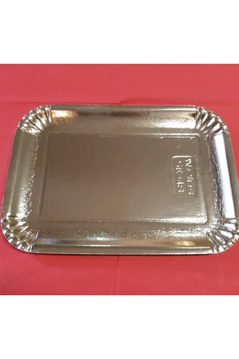 Arany kartontálca : 200x290 mm.