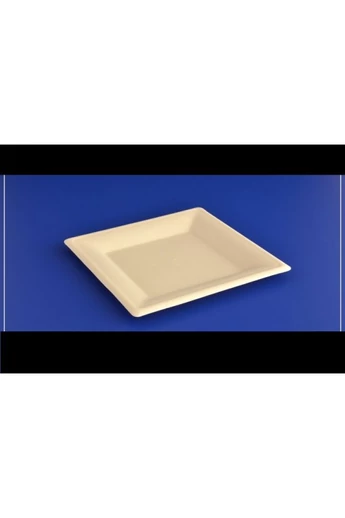 Papír tányér Hófehér szögletes 26 cm 300db/krt Papír tányér Hófehér szögletes 26 cm 300db/krt