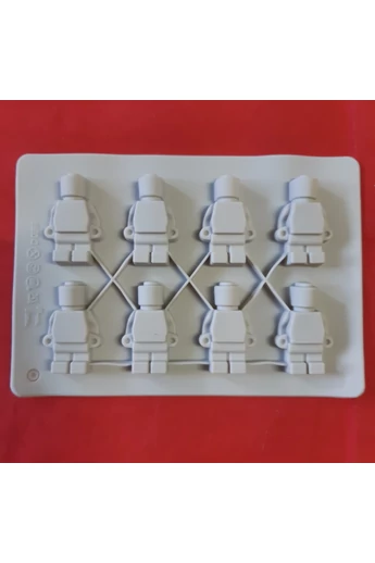 Szilikon  8 db-os LEGO EMBEREK forma