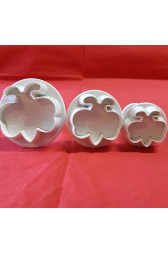 Kiszúró : műanyag, rugós, méhecske,  3 db./csg.