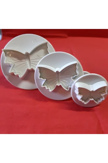 Kiszúró : műanyag, rugós, lepke,  3 db./csg.