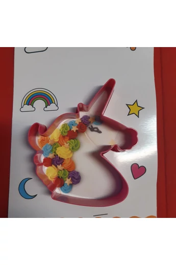 Kiszúró : unikornis fej