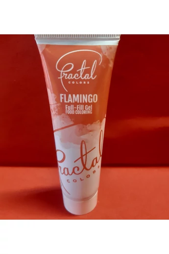 Ételfesték gél FRACTAL 30 gr Flamingo