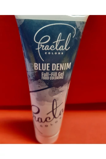 Ételfesték gél FRACTAL 30 gr Farmerkék