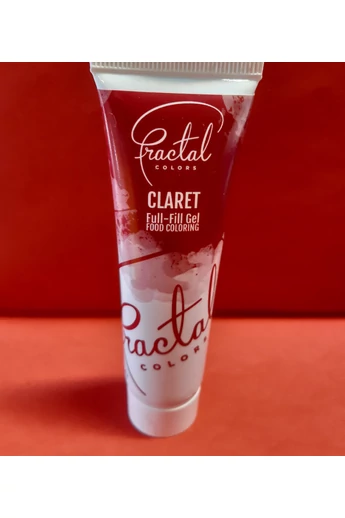 Ételfesték gél FRACTAL 30 gr Bordó