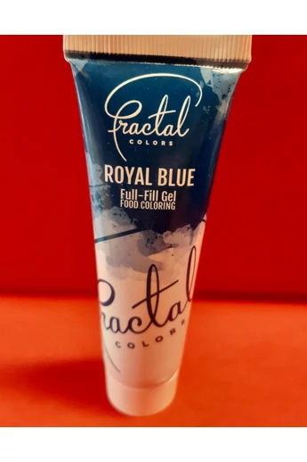 Ételfesték gél FRACTAL 30 gr Királykék