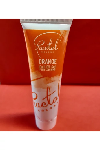 Ételfesték gél FRACTAL 30 gr Narancs