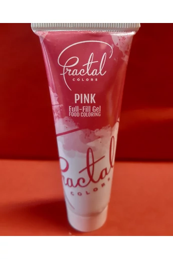 Ételfesték gél FRACTAL 30 gr Rózsaszín