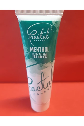 Ételfesték gél FRACTAL 30 gr Mentol