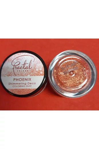Selyempor lüszter FRACTAL Phoenix 2,5 g Selyempor lüszter FRACTAL Phoenix 2,5 g