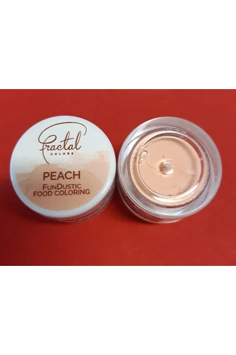 Dekorációs porfesték FRACTAL Barack 10 ml 4 gr