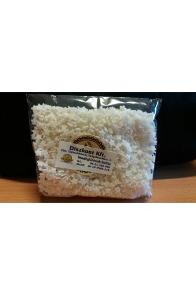 Díszítőcukor      confetti cukordísz (10dkg) hópehely, fehér csillag