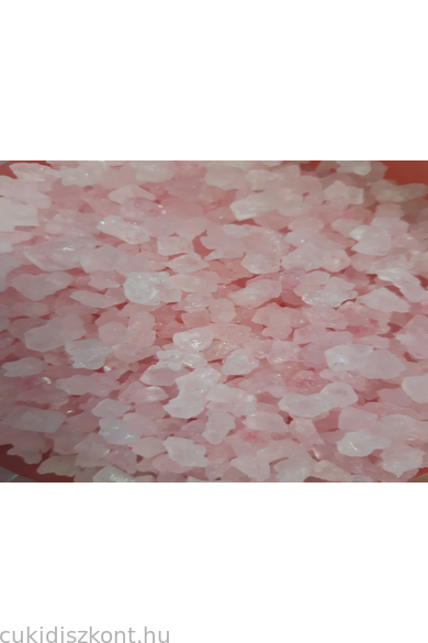 Díszítőcukor Kandiscukor rózsaszín 10 dkg