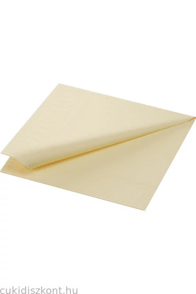 3-rétegű szalvéta 33x33cm pezsgő /vaj 125db/cd