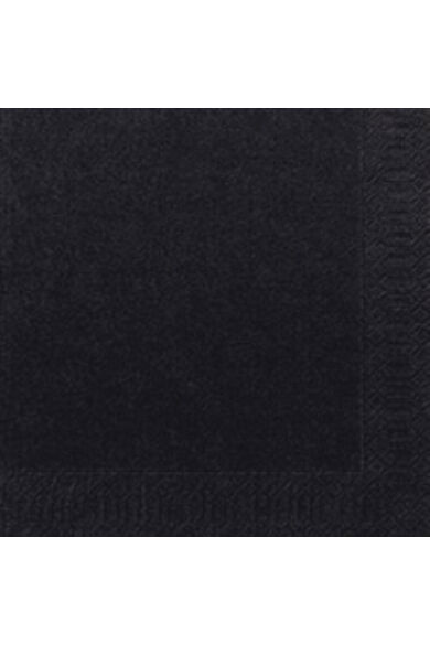 3-rétegű szalvéta, 33 x 33 cm, fekete 8 x 125 db/#