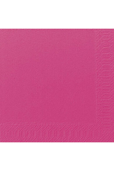 3-rétegű szalvéta 33 x 33 cm  pink FUCHSIA  8 x 125 db/karton