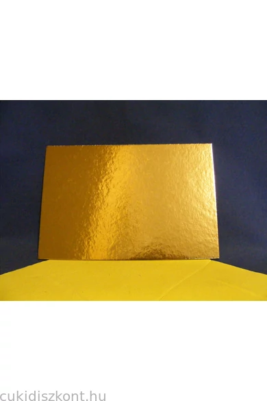Kartontálca  ARANY alátét  Tégla    VASTAG  20x30cm