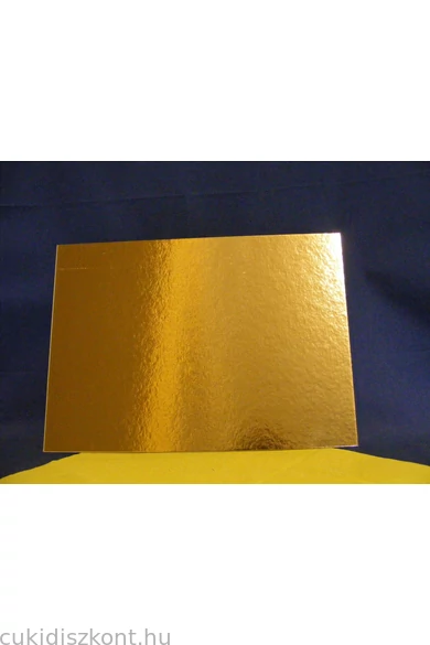Kartontálca  ARANY alátét  Tégla    VASTAG  25x35cm