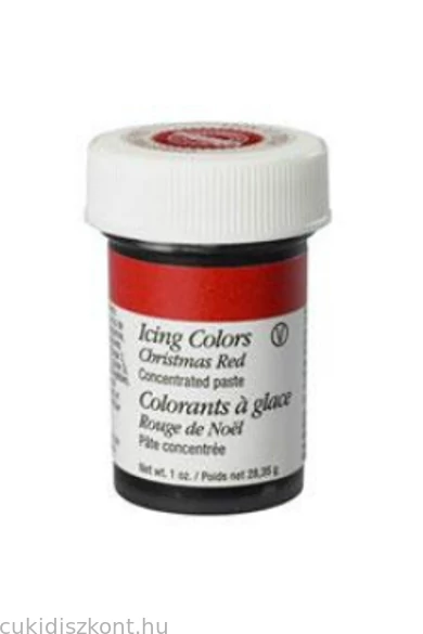 Wilton icing color  ételfesték paszta Karácsonypiros 28,35 gr./flakon