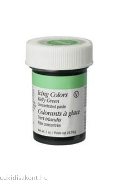 Wilton icing color ételfesték paszta Kelly zöld 28,35gr/flakon