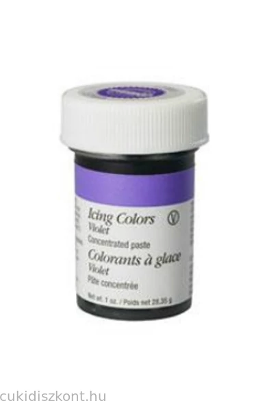 Wilton icing color ételfesték paszta  Lila 28,35gr/flakon