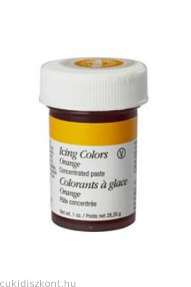 Wilton icing color ételfesték paszta. Narancs 28,35gr./flakon