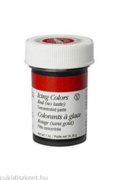 Wilton icing color ételfesték Piros 28,35gr./flakon
