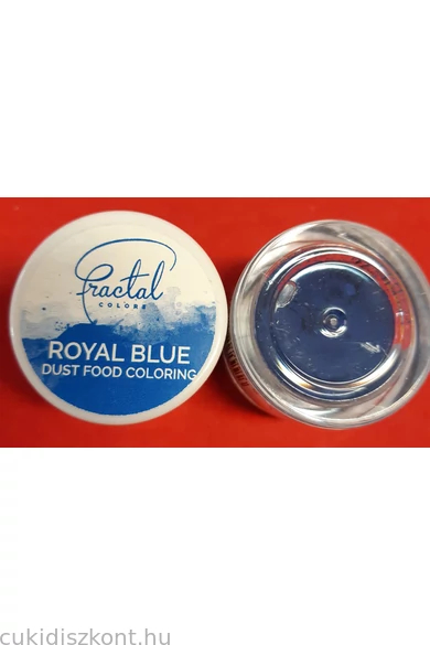 Ételfesték porfesték FRACTAL Királykék  10 ml 2,0 gr