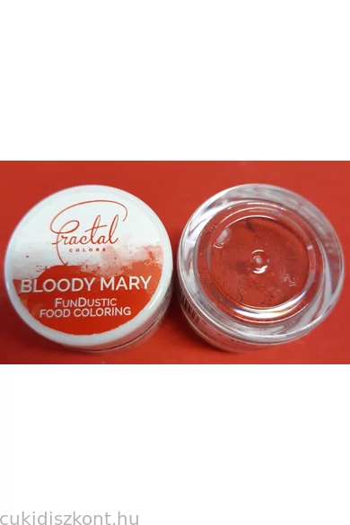 Ételfesték porfesték FRACTAL Vérnarancs 10 ml 1,5 gr