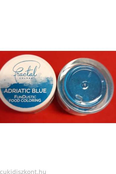 Ételfesték porfesték FRACTAL Adria Kék 10 ml 2 gr